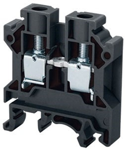 Connectwell, Connectwell 6.0 Standard Feed Through Pa Scr Terminal Block Blk - CTS6UBK (Pack Of 100 Qty)