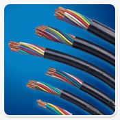 Finolex, Finolex 0.75 SQMM X 7 CORE PVC Insulated  & SHEATHED COPPER FLEXIBLE CABLE BLACK (100 Meters)