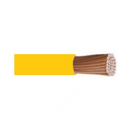 Finolex, Finolex 16 SQMM SINGLE CORE PVC Insulated  COPPER FLEXIBLE Cable  YELLOW (100 Meters)