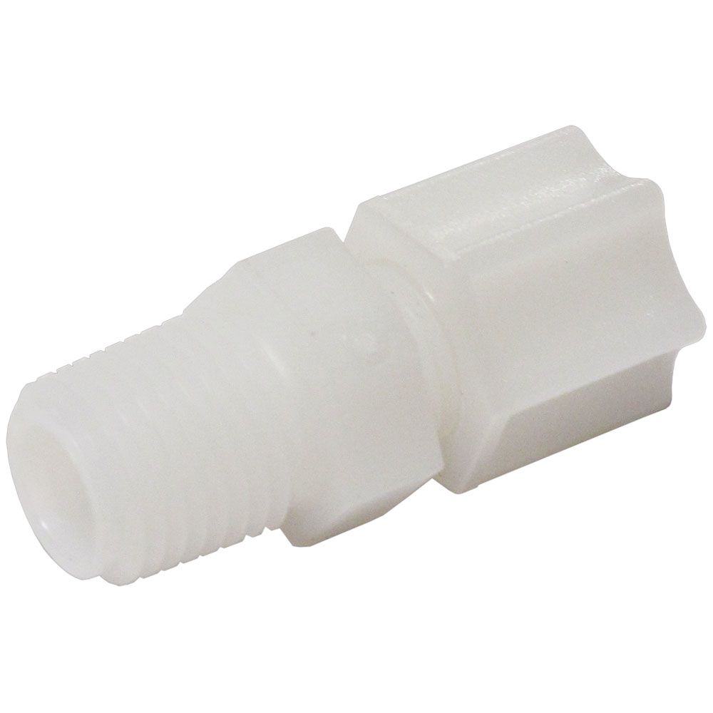 JACO Manufacturing Company, JACO 10-8-2-N-O Nylon Male Connector 1/2 OD Tube x 1/8 MPT