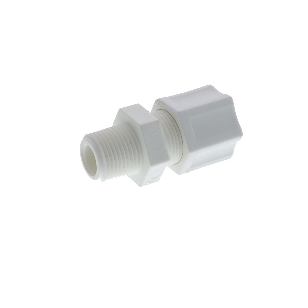 JACO Manufacturing Company, JACO 15-10-8-P-PG Polypropylene Reducing Union 5/8 OD Tube x 1/2 OD Tube