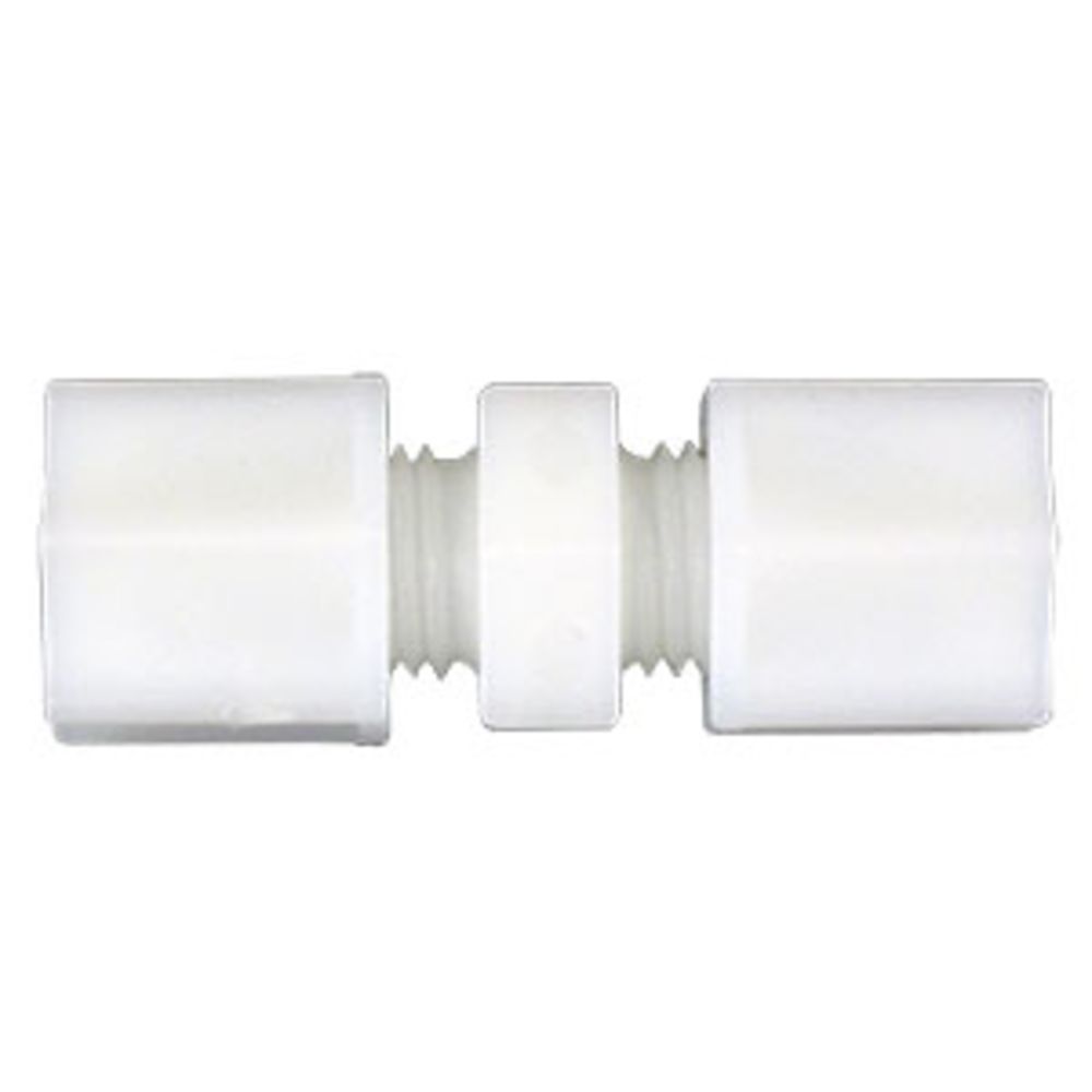 JACO Manufacturing Company, JACO 15-4-N-O Nylon Union Connector 1/4 OD Tube x 1/4 OD Tube