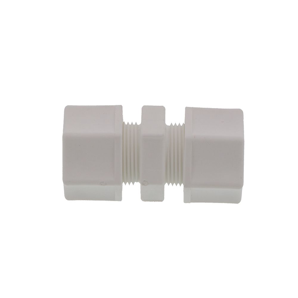 JACO Manufacturing Company, JACO 15-6-P-O Polypropylene Union Connector 3/8 OD Tube x 3/8 OD Tube