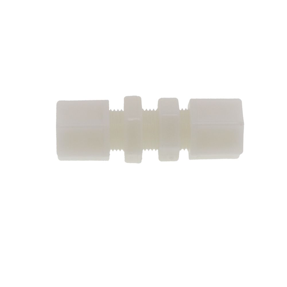 JACO Manufacturing Company, JACO 20-6-N-O Nylon Bulkhead Union 3/8 OD Tube x 3/8 OD Tube