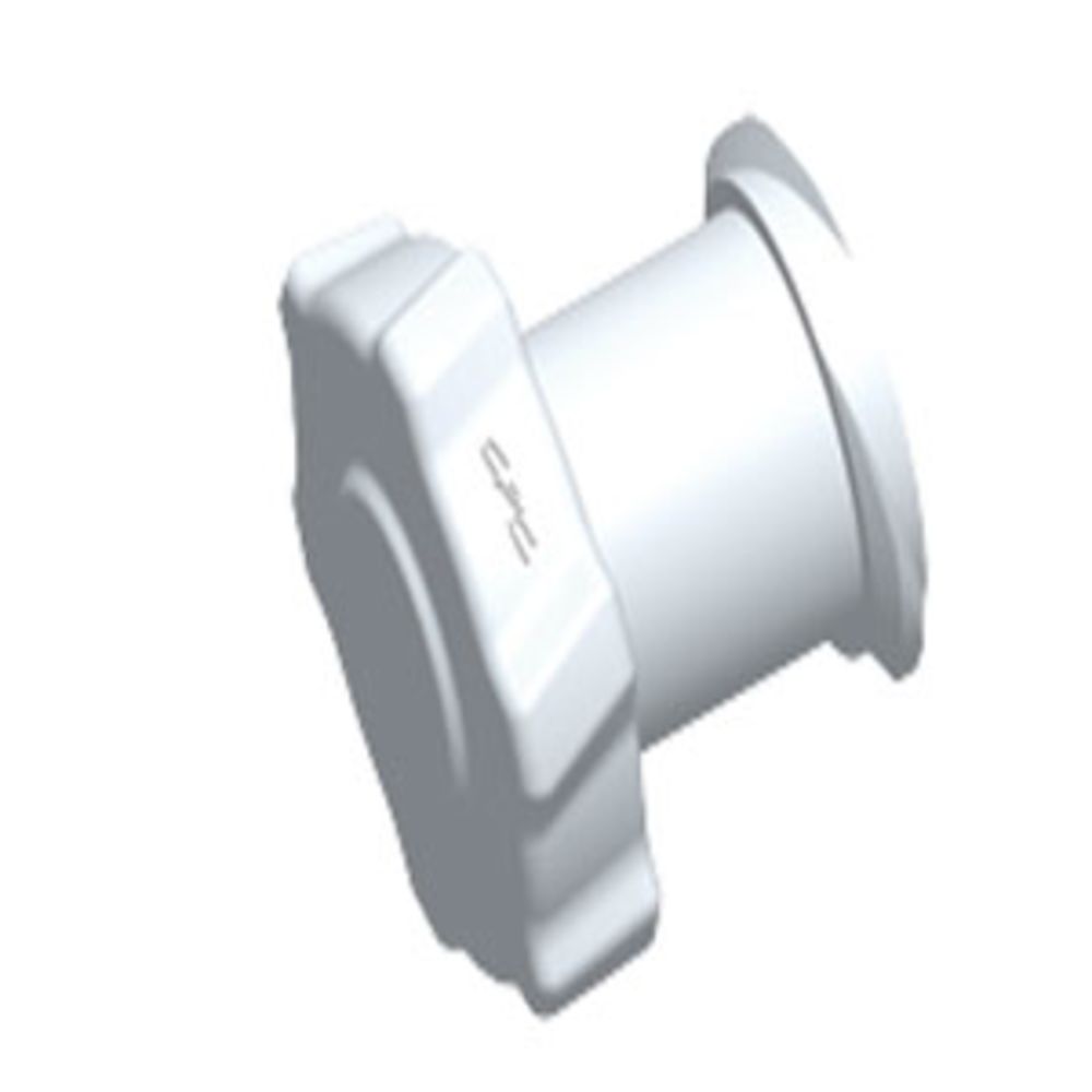 Colder Products, LCAP30 Luer Fitting White Nylon Luer Cap