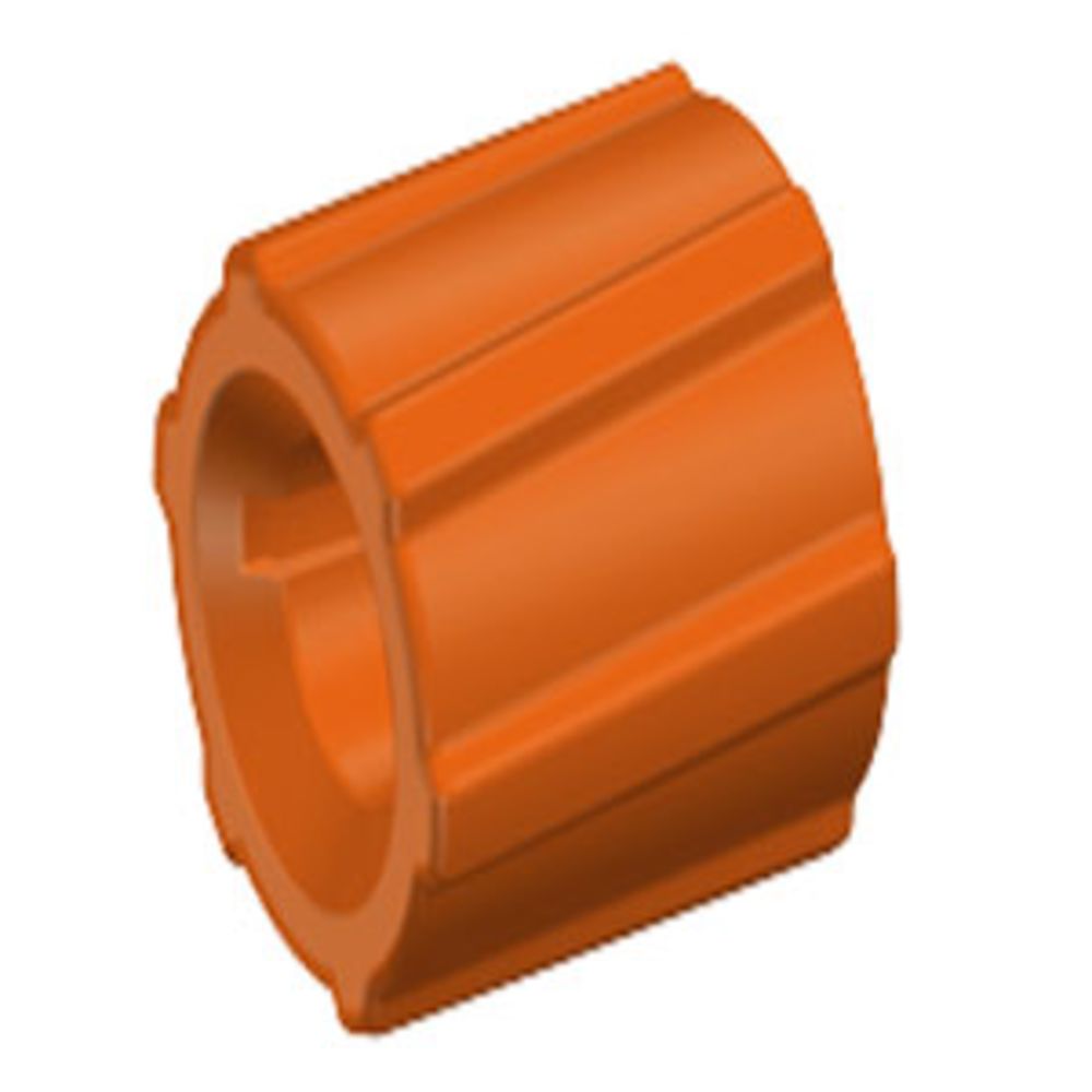 Colder Products, LMSL36 Orange Nylon Stationary Luer Lock Rings