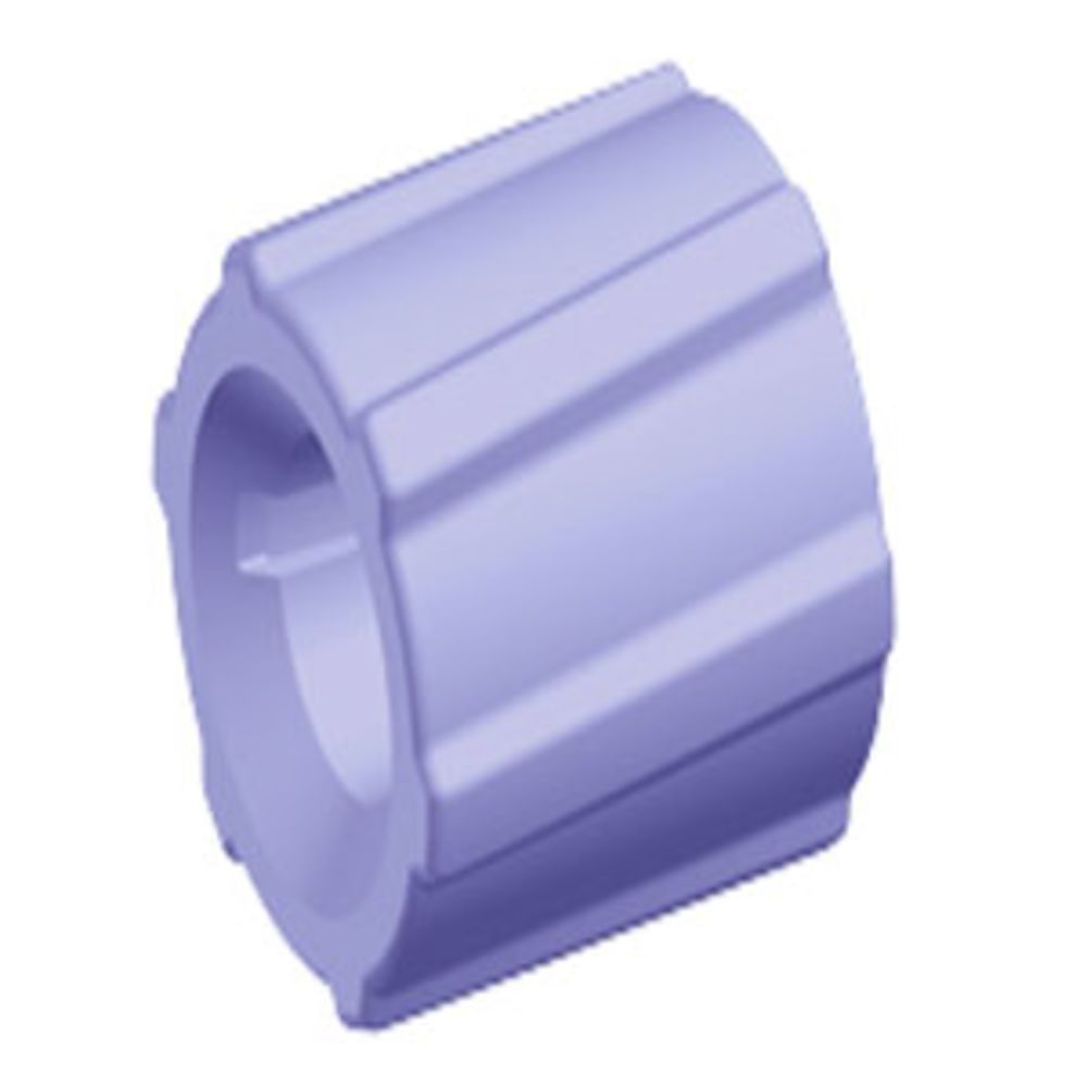 Colder Products, LMSR91 Purple Tint Polycarbonate Rotating Luer Lock Rings