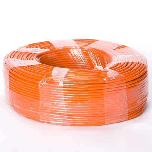 Polycab, Polycab 0.5 Sqmm Single core Fr Pvc Insulated Copper Flexible Cable Orange  (100 Meters)